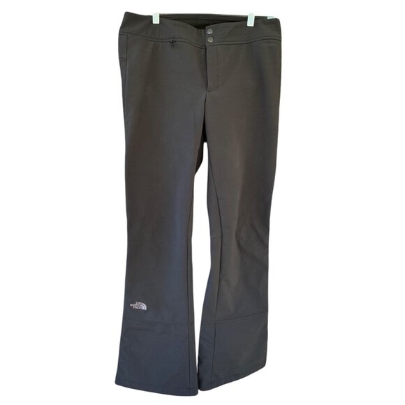 The North Face Womens Size 10 Windwall Black Pants  TNF APEX windwall Ski Snow - Picture 1 of 11
